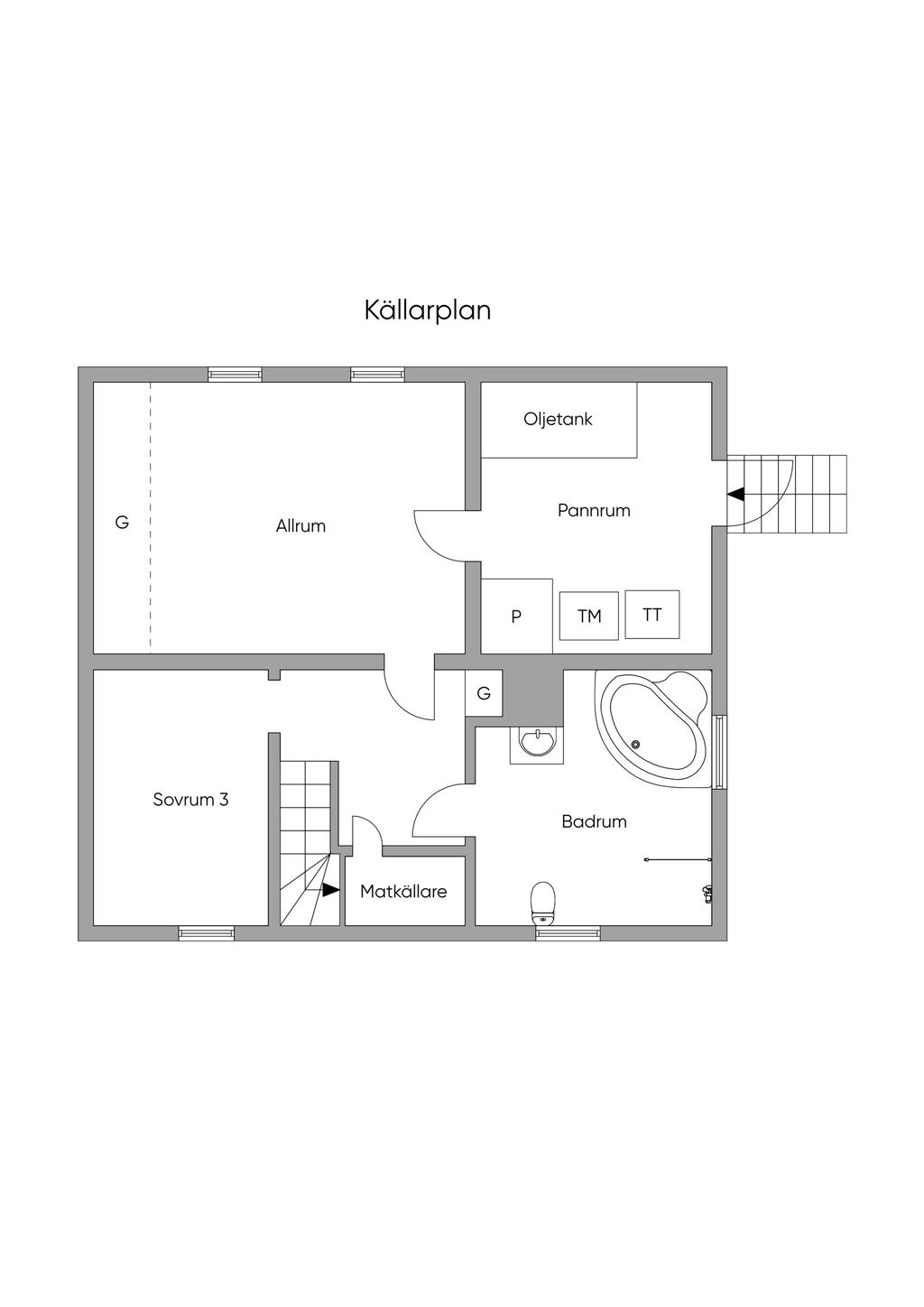 Källarplan