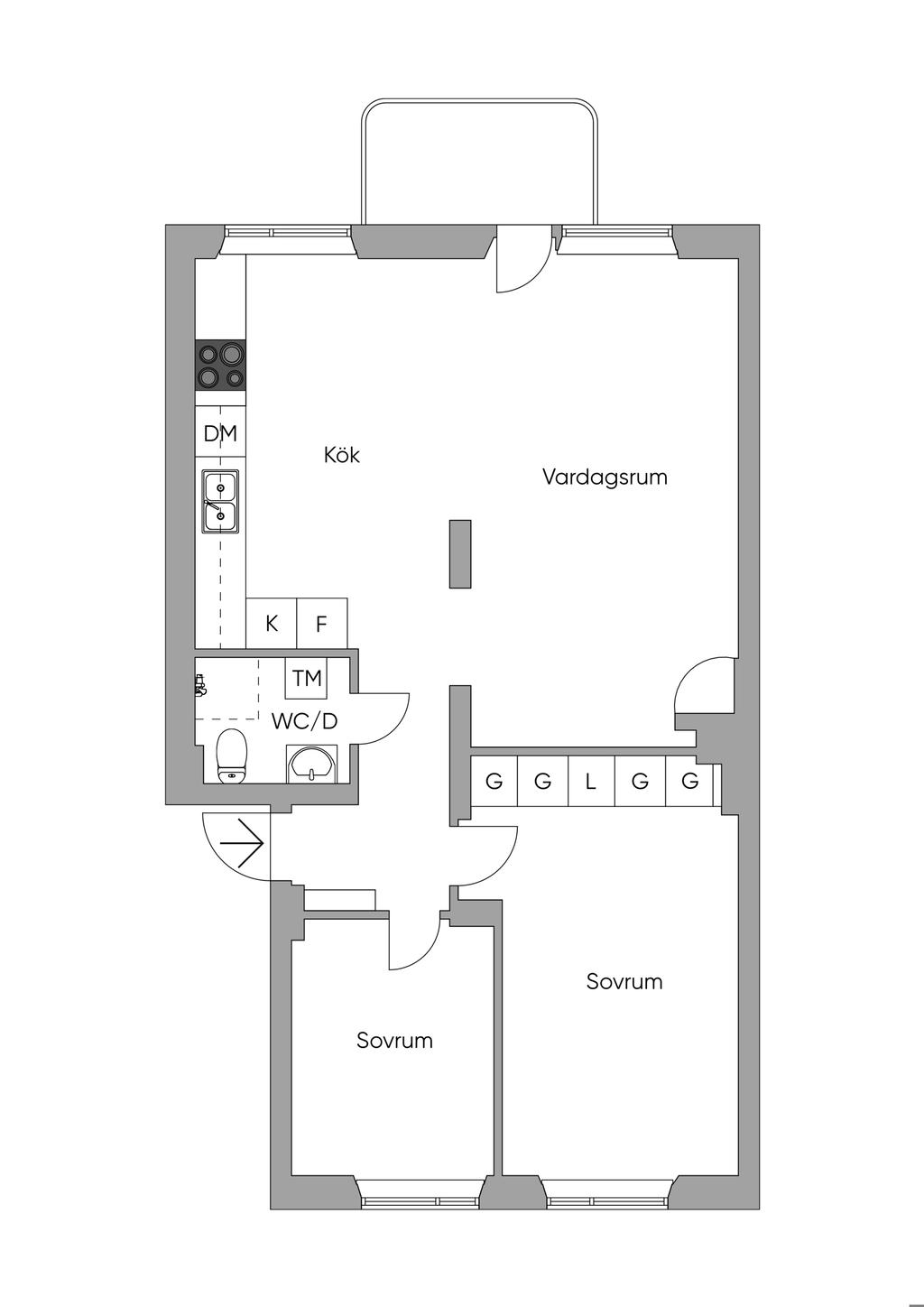 Planlösning
