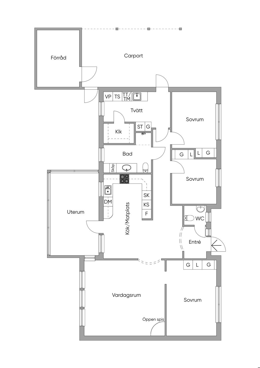 Planlösning 2D