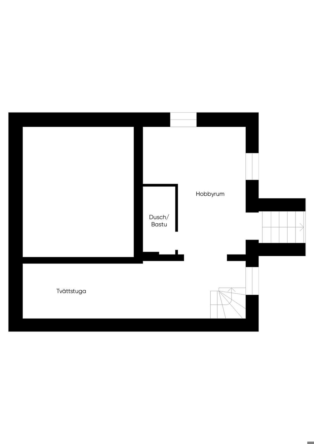 Planlösning källarplan
