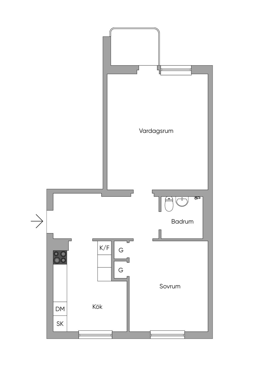 Planlösning