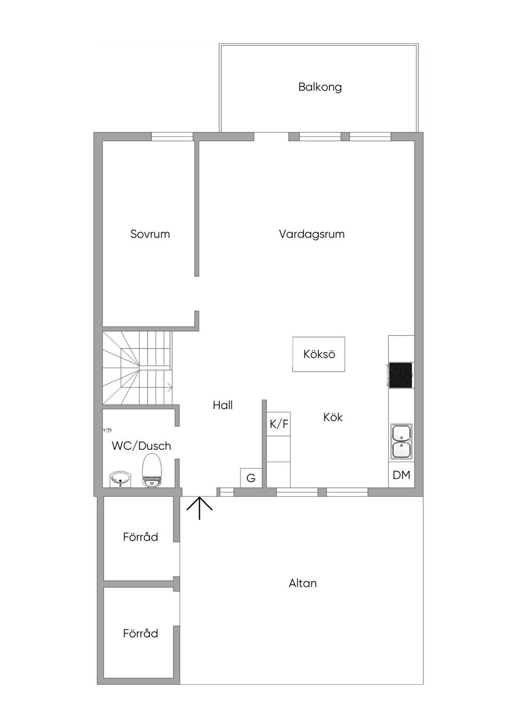 Alternativ planslösning