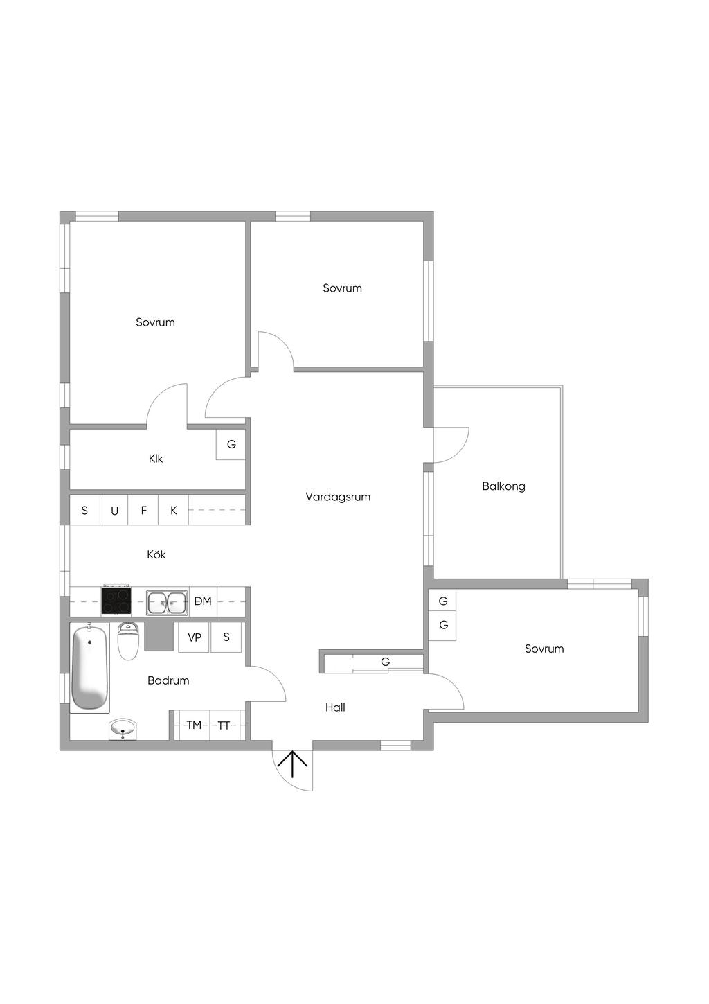 Planlösning