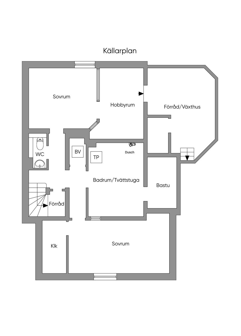 Källarplan