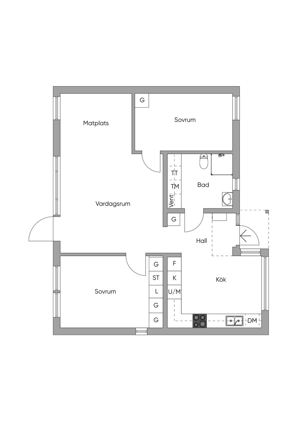 Planlösning