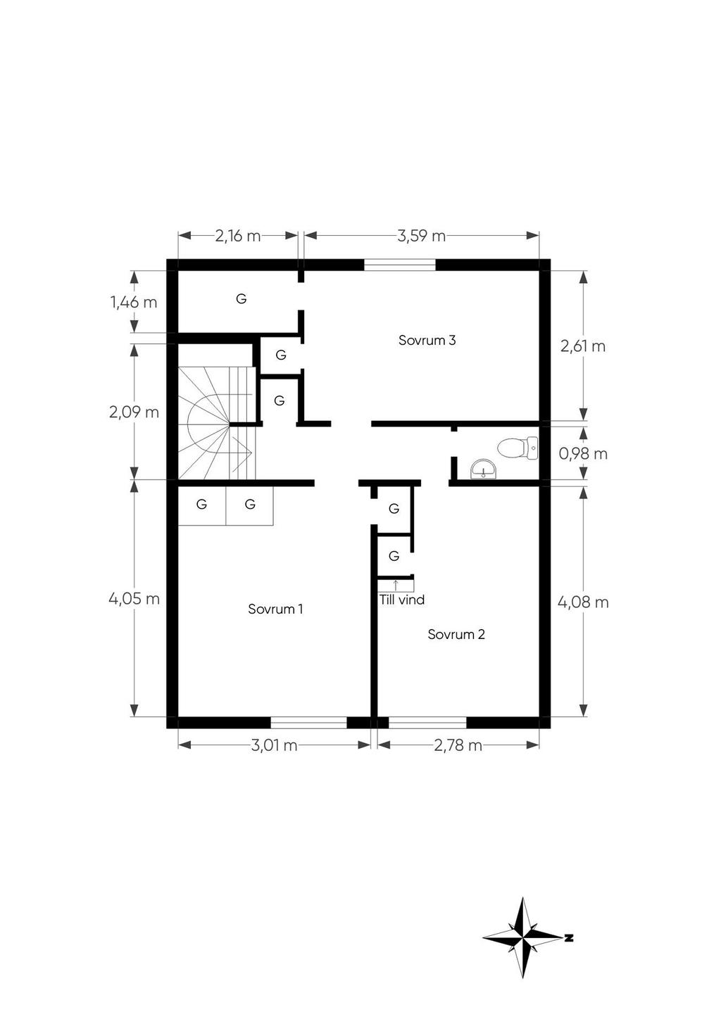 Övre plan