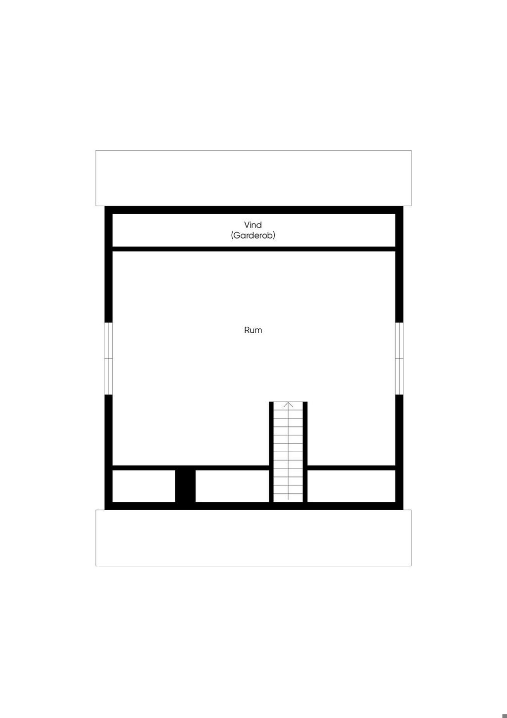 Planlösning övre plan