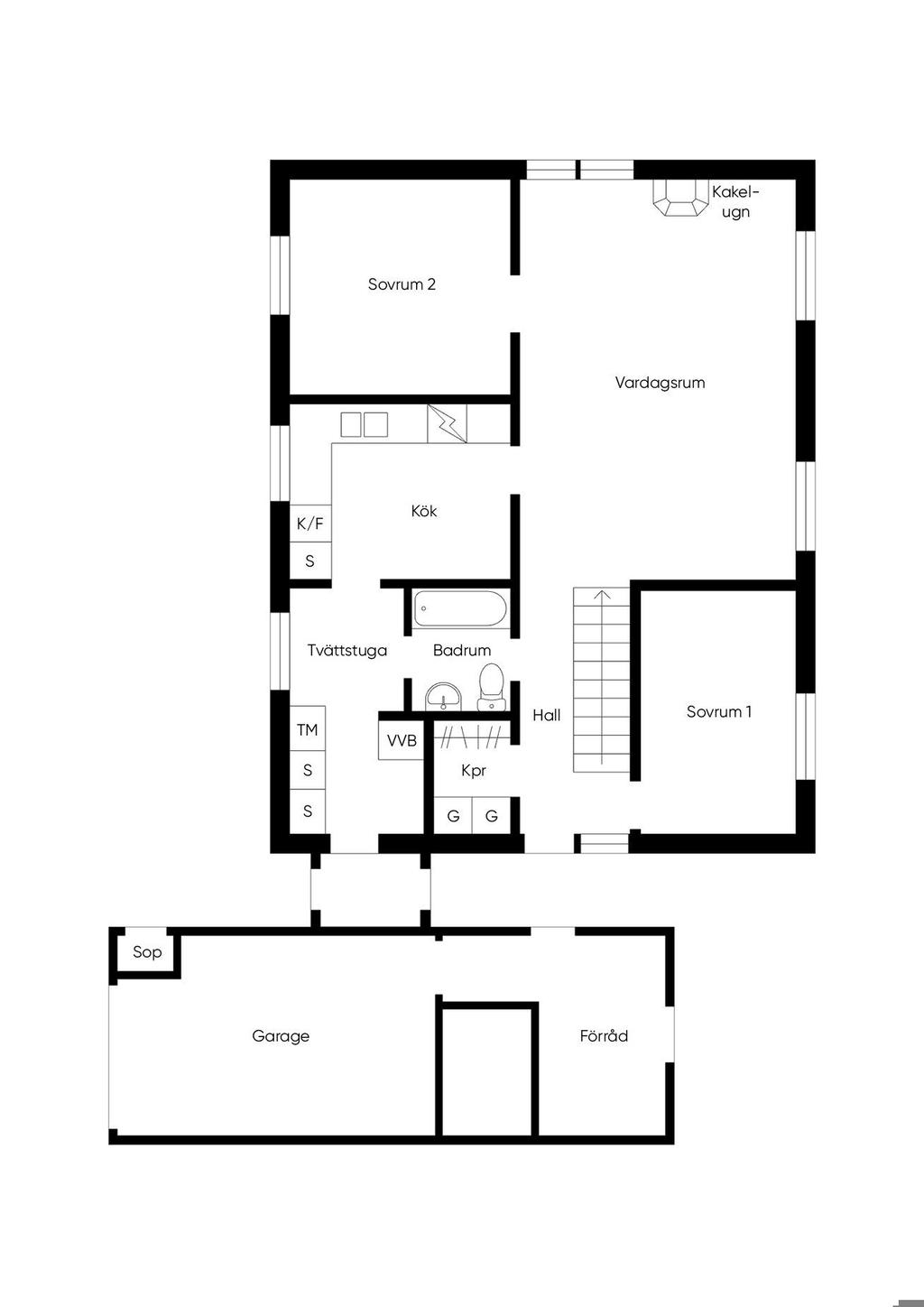 Planlösning entréplan