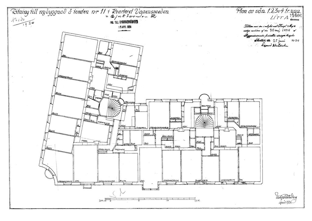 Original planritning