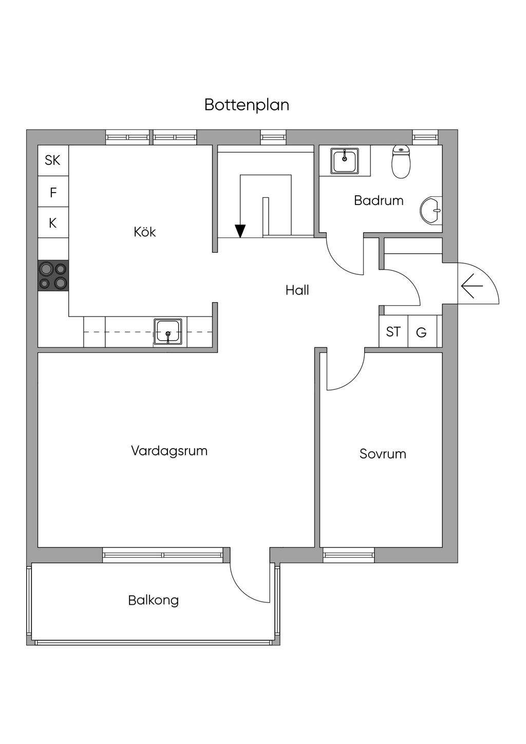 Bottenplan