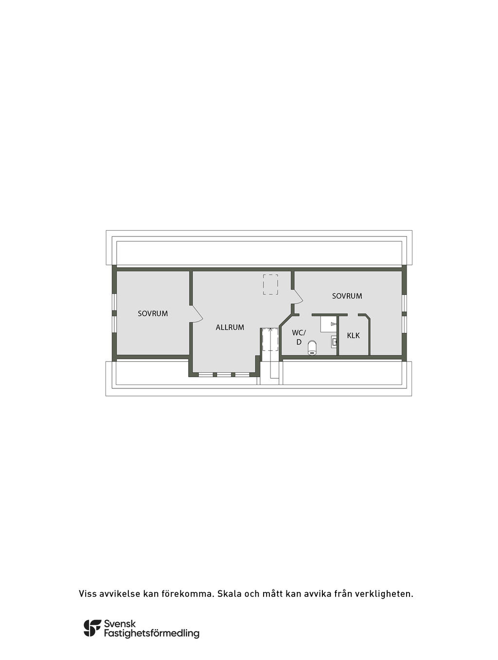 Planlösning övre plan