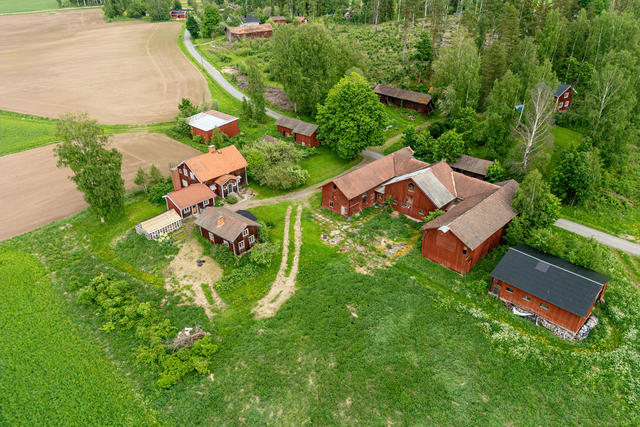 Vy över fastigheten