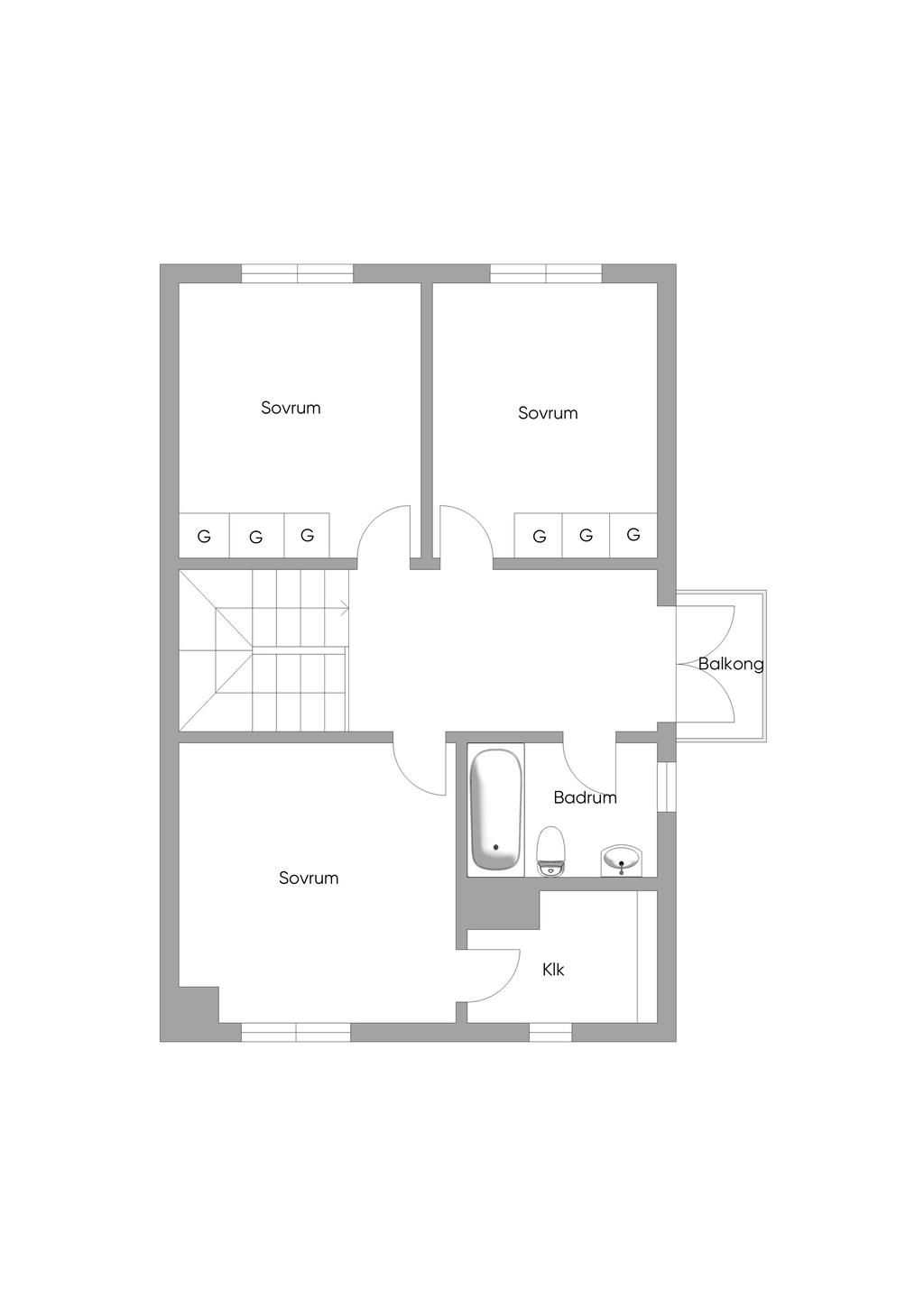 Övre plan
