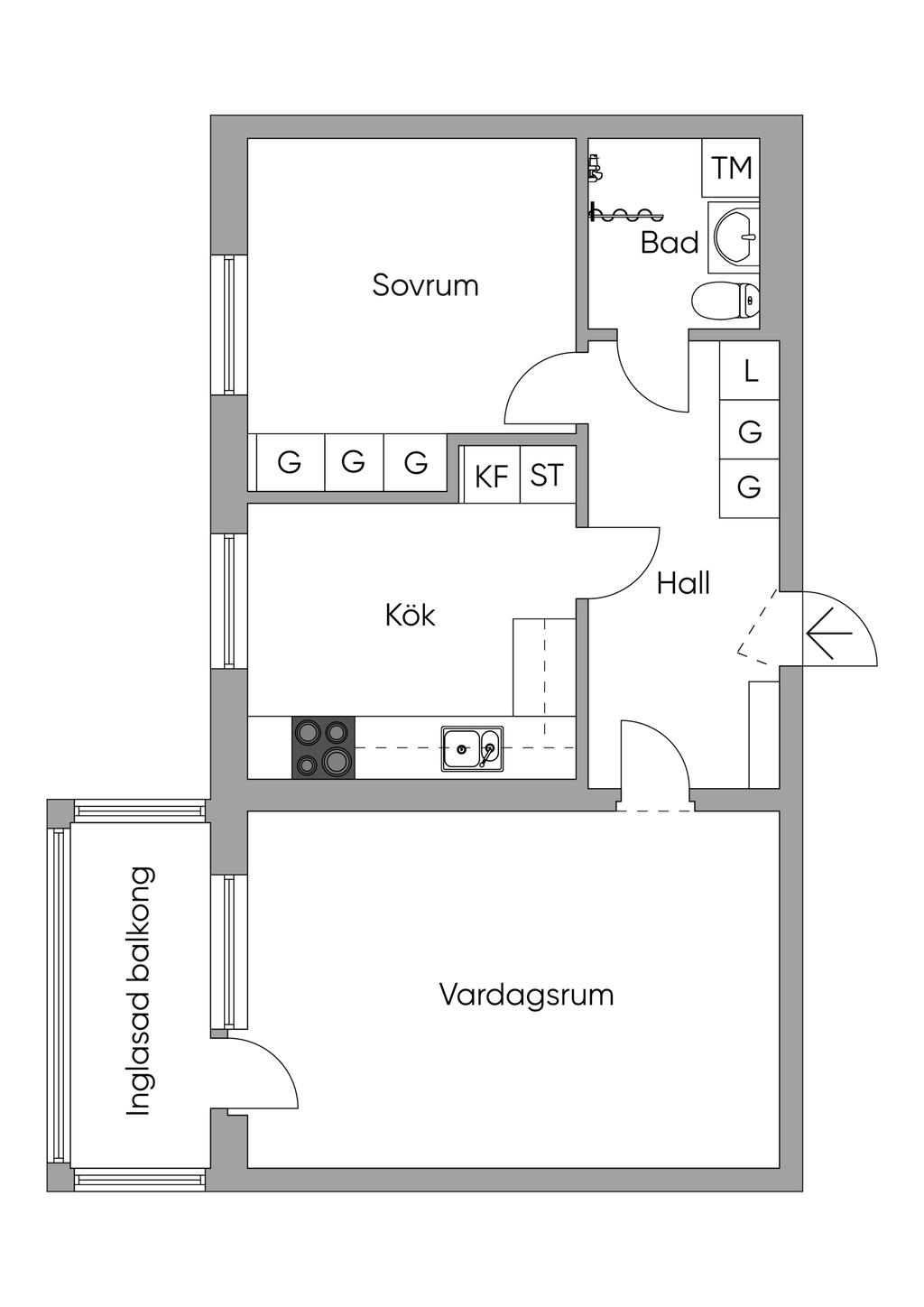 Planlösning