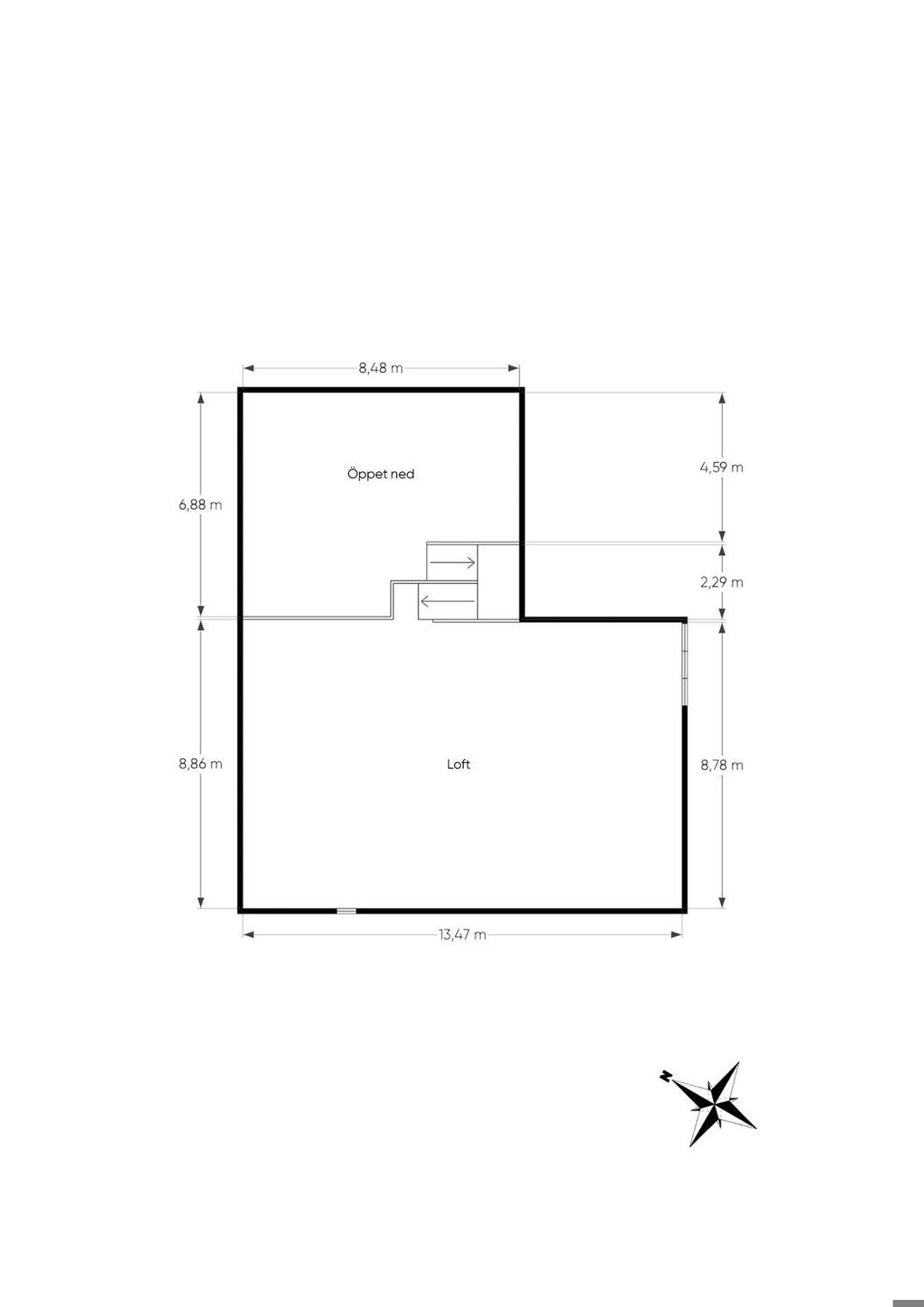 Loft över stallet