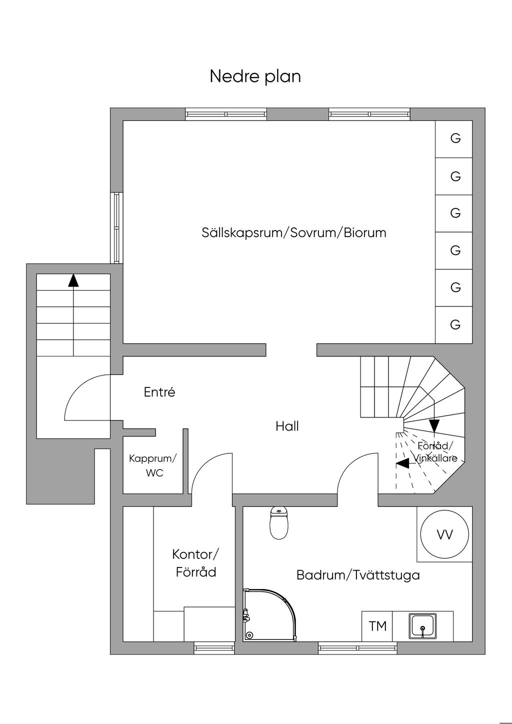 Planskiss, Nedre Plan 2D