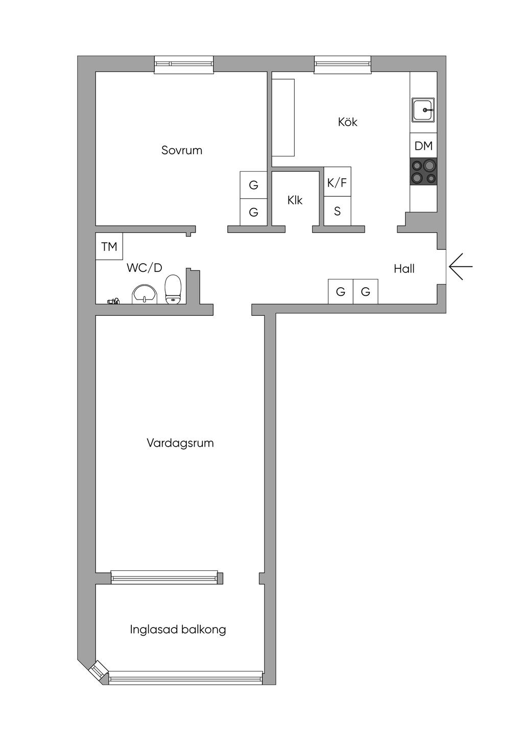 Planlösning