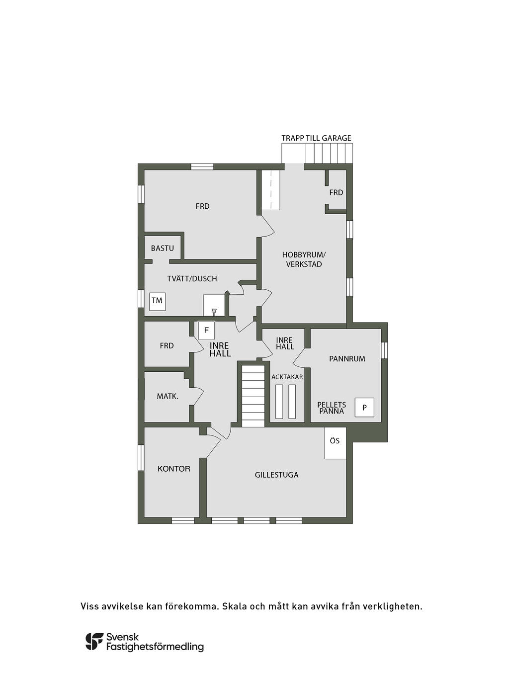 Planlösning - Källarplan