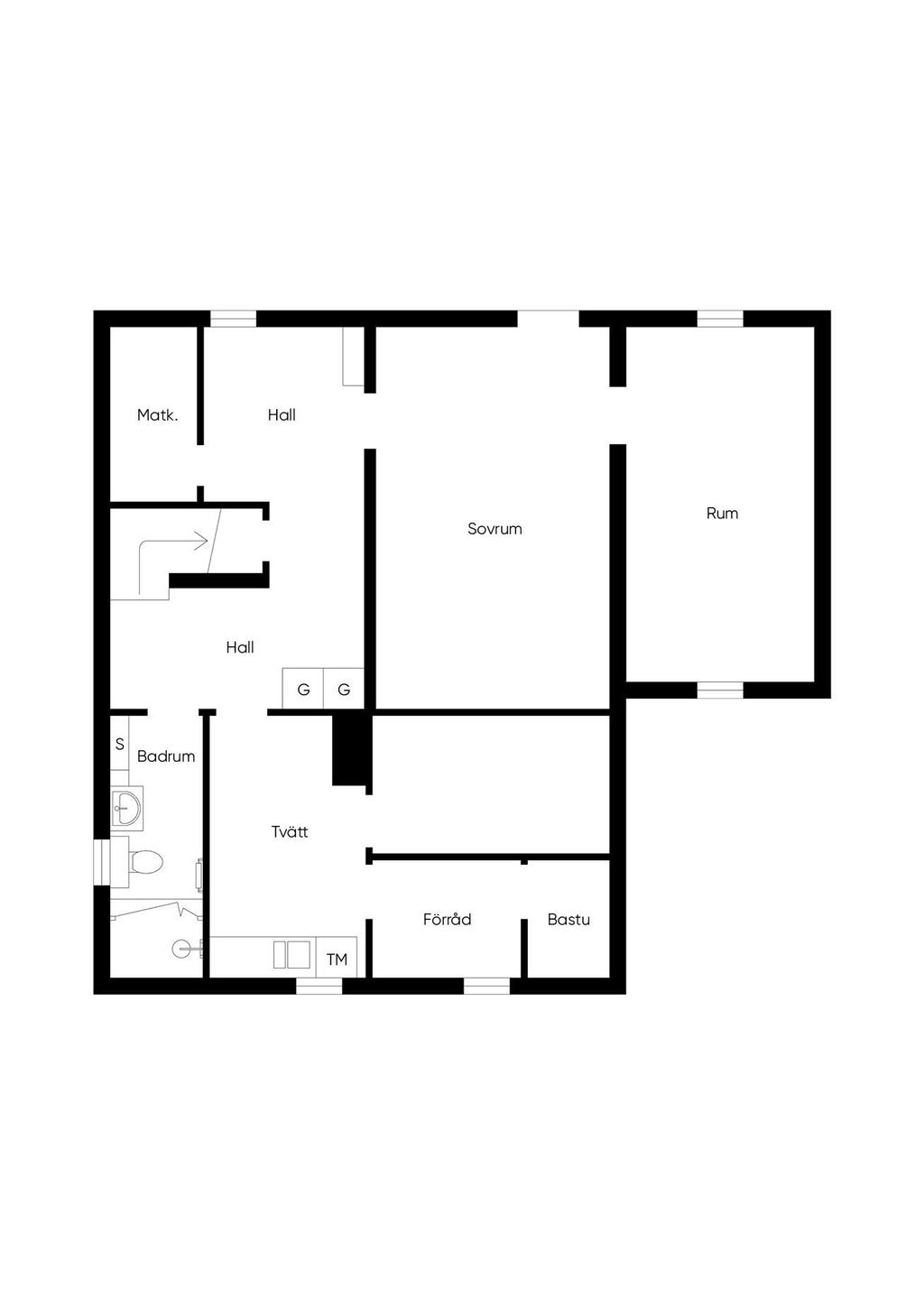 Källarplan