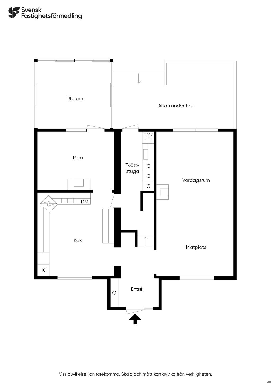 Planlösning entréplan