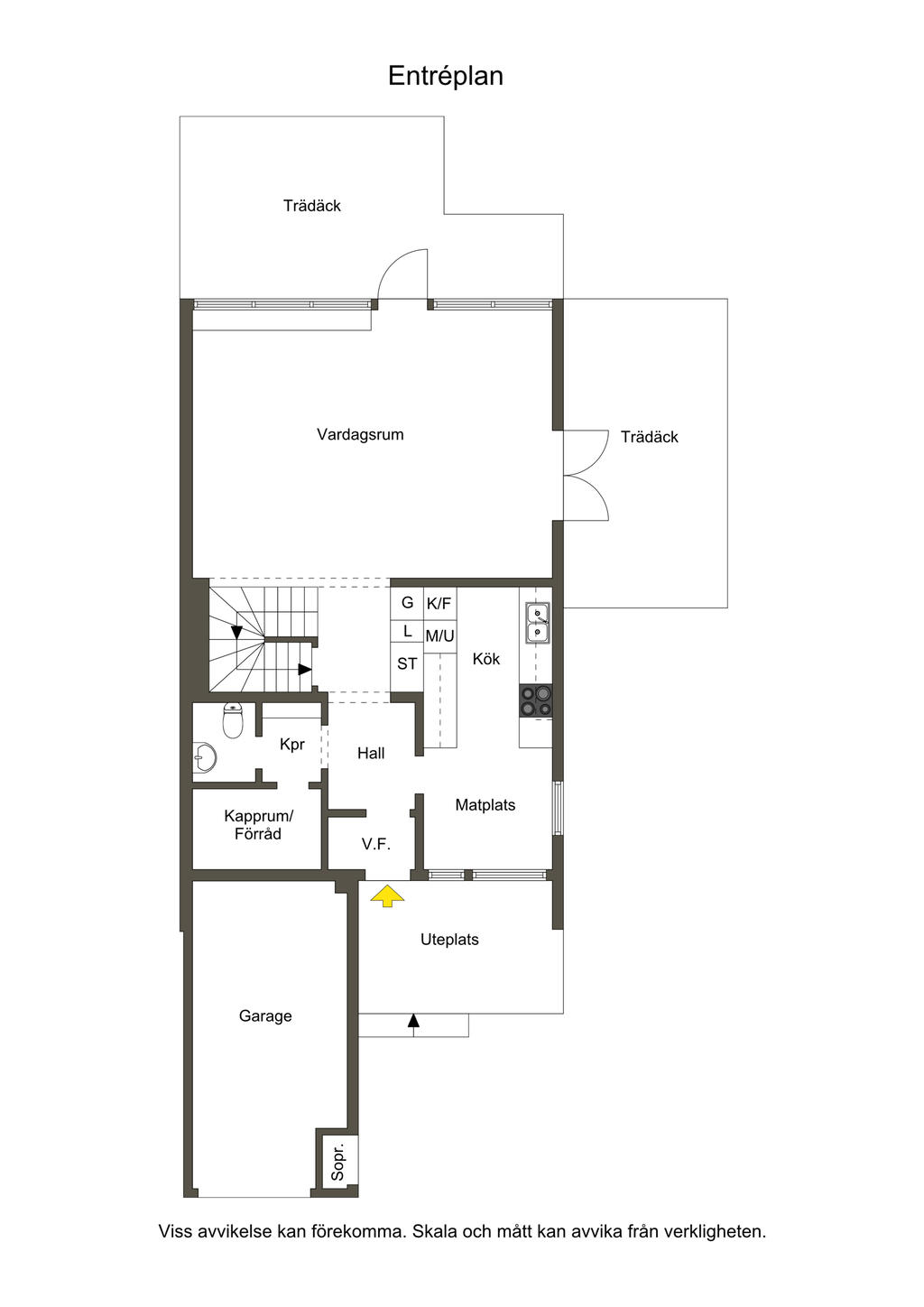 Planskiss Entréplan, 2D