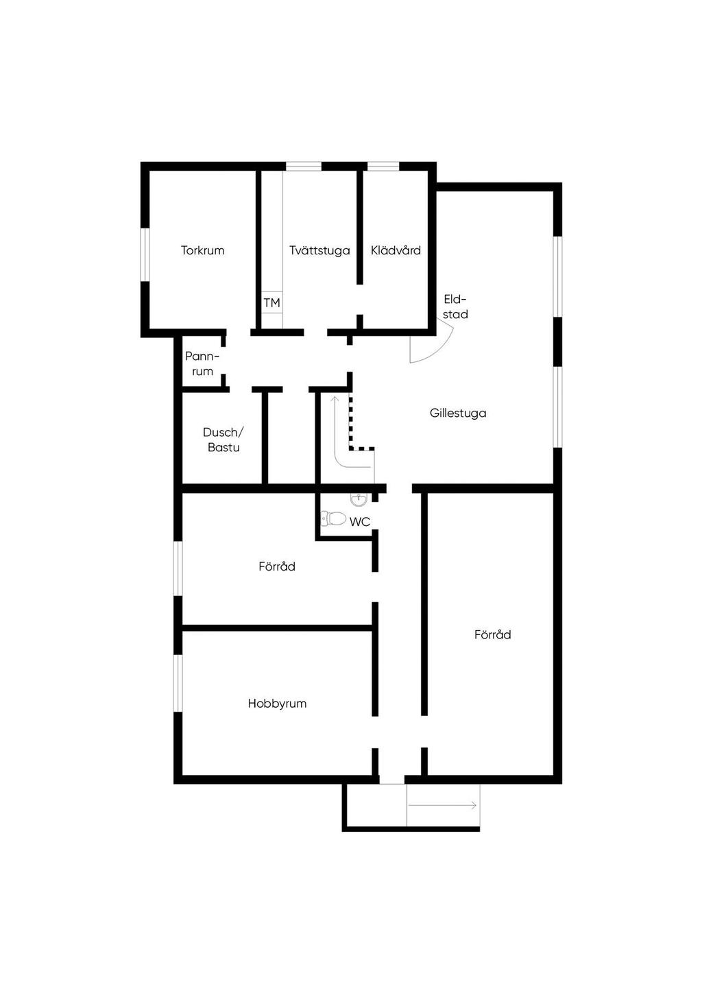 Källarplan