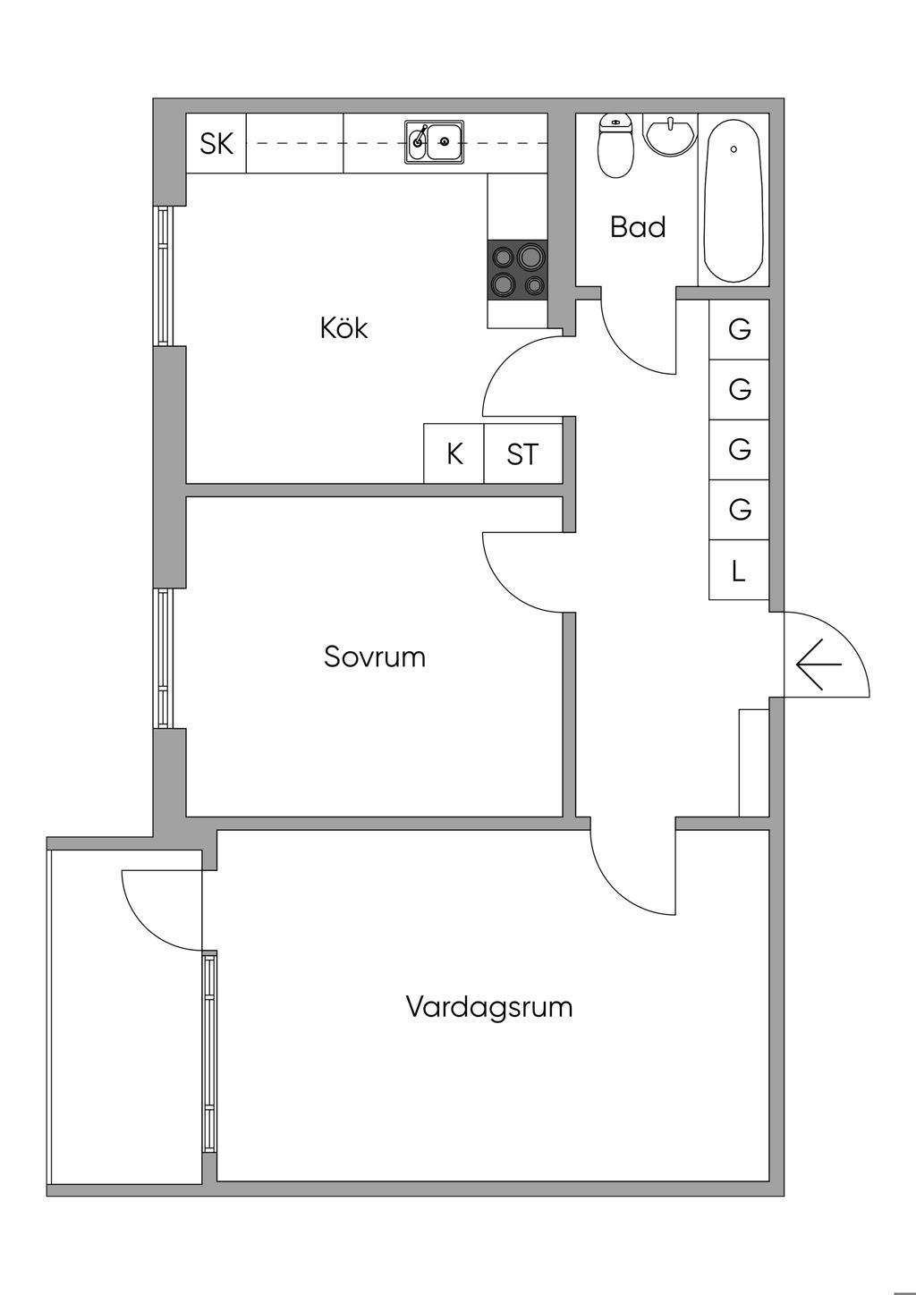 Planlösning
