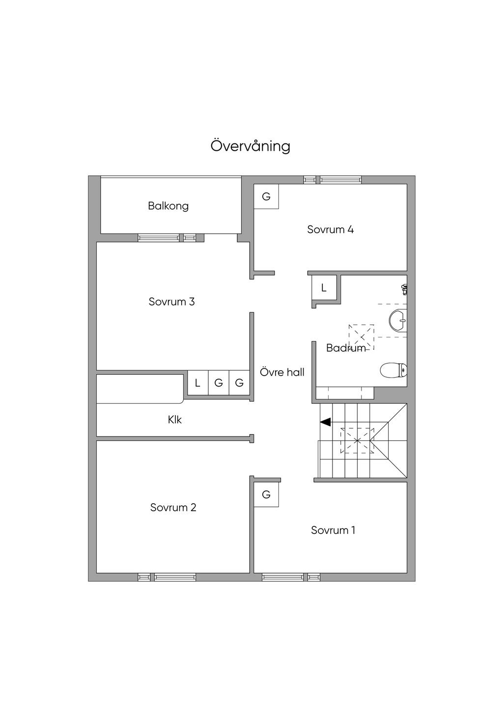Övervåning