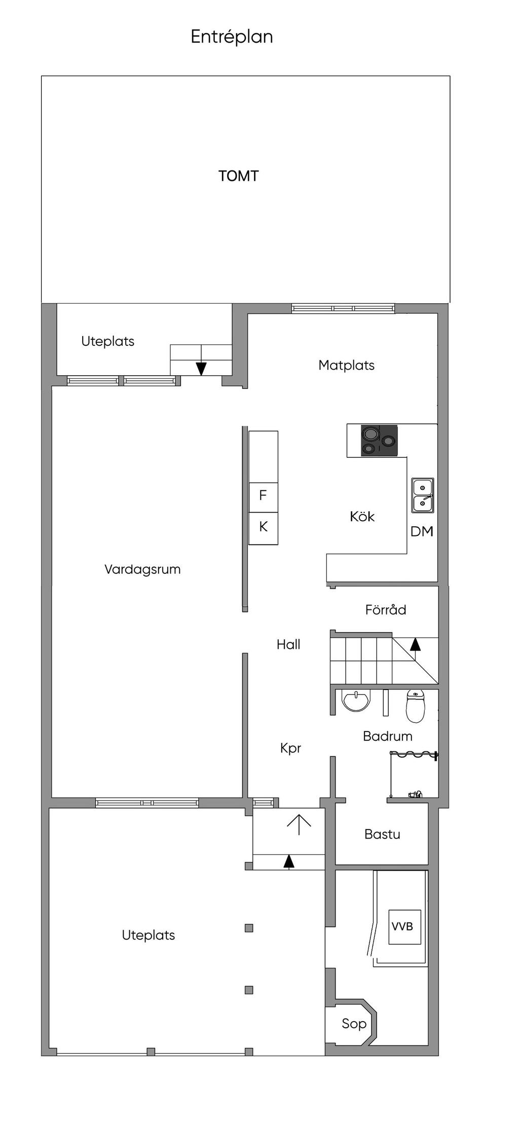 Alternativ planlösning