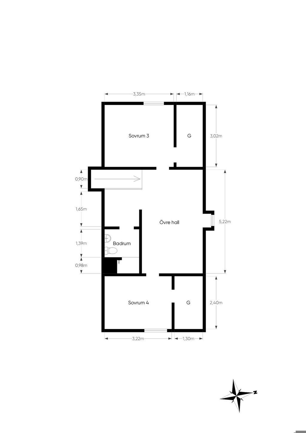 Övre plan