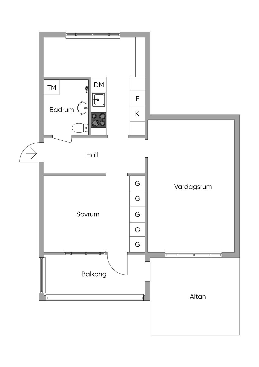 Planlösning