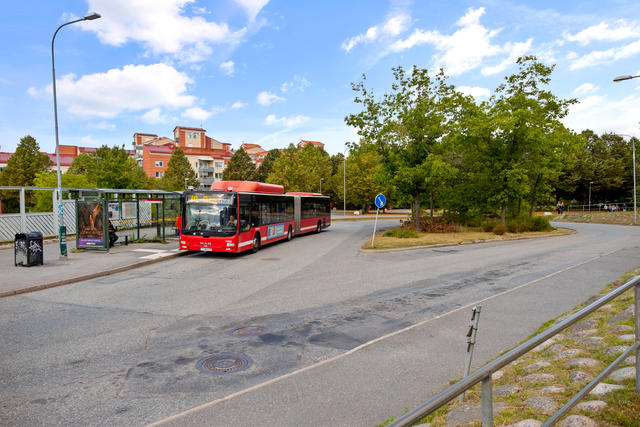 Områdesbild buss Jarlaberg