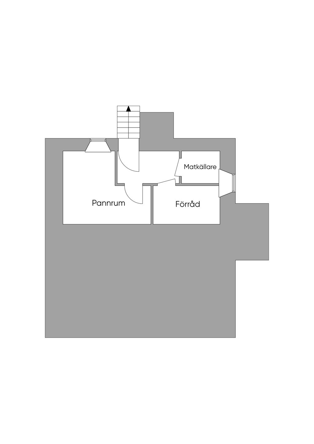 Planritning källare 19A