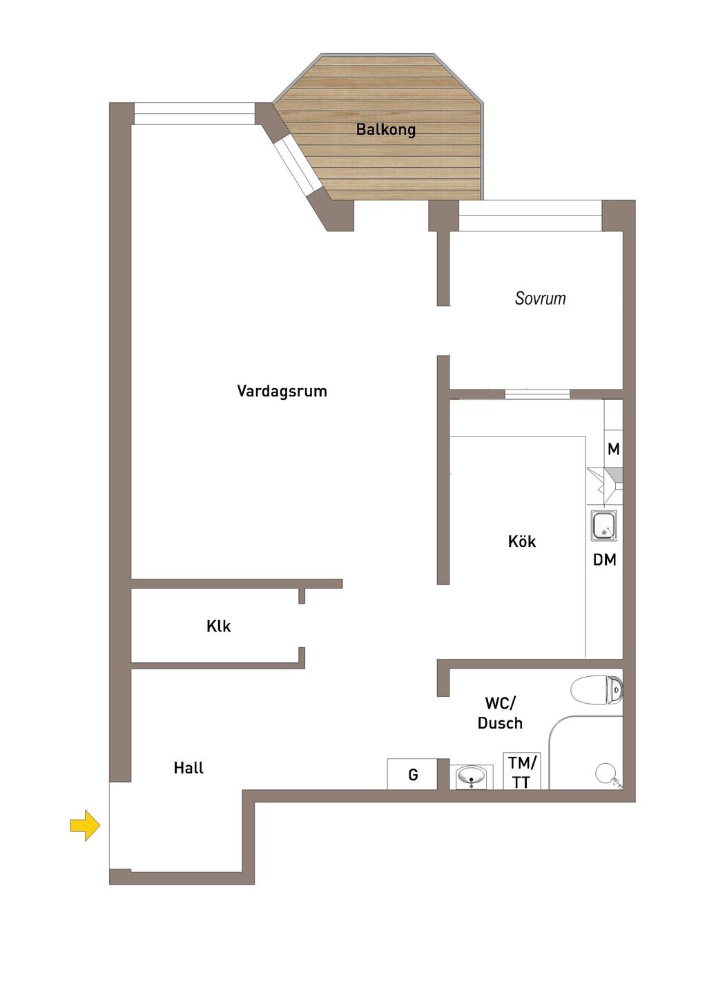 Alternativ planlösning