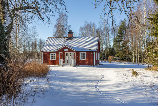 Mysig liten gård strax utanför Nybro