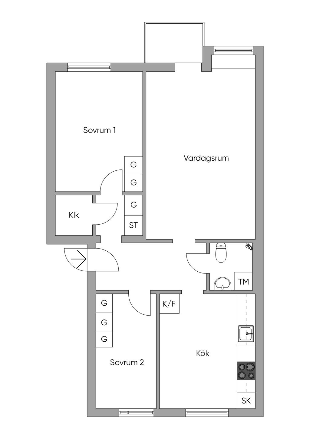 Planlösning