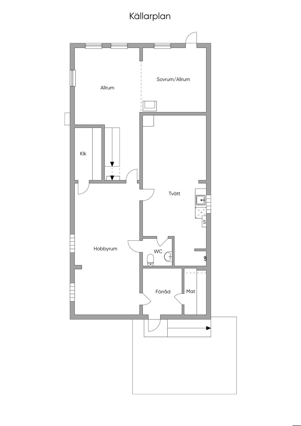 Källarplan