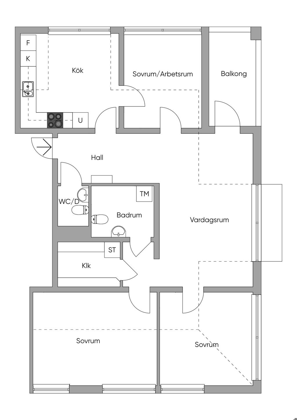 Alternativ planlösning