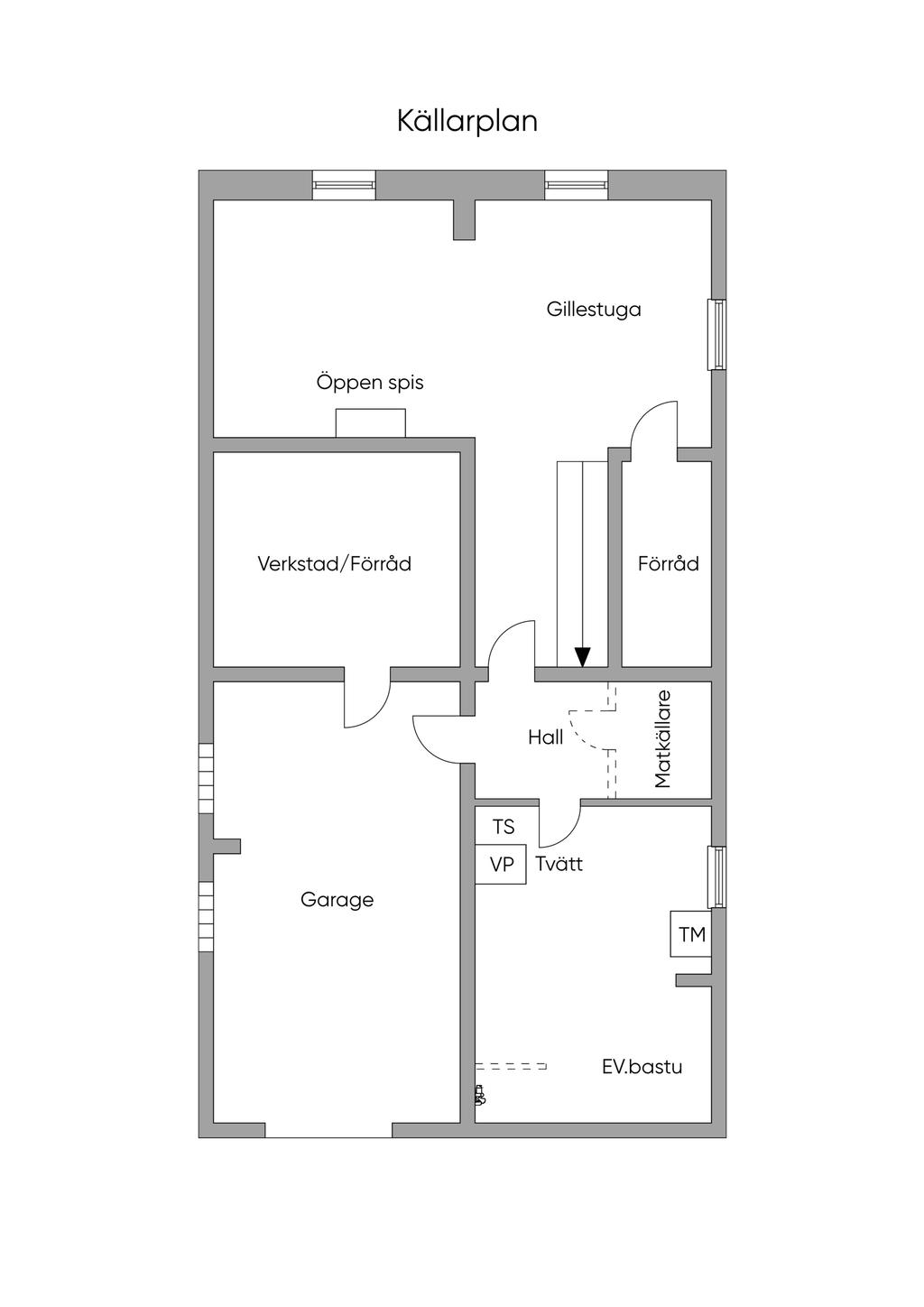 Källarplan