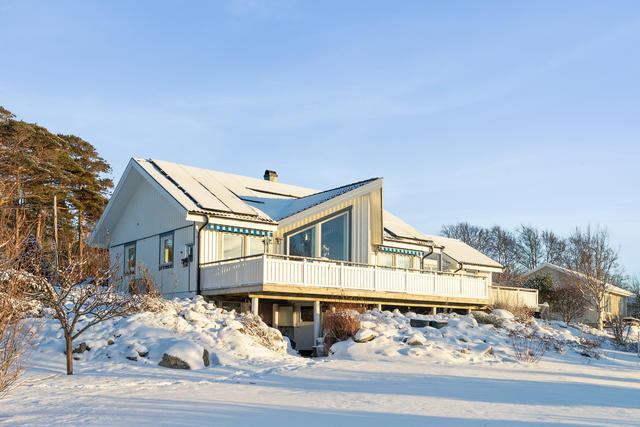 Huset i sydvästläge!