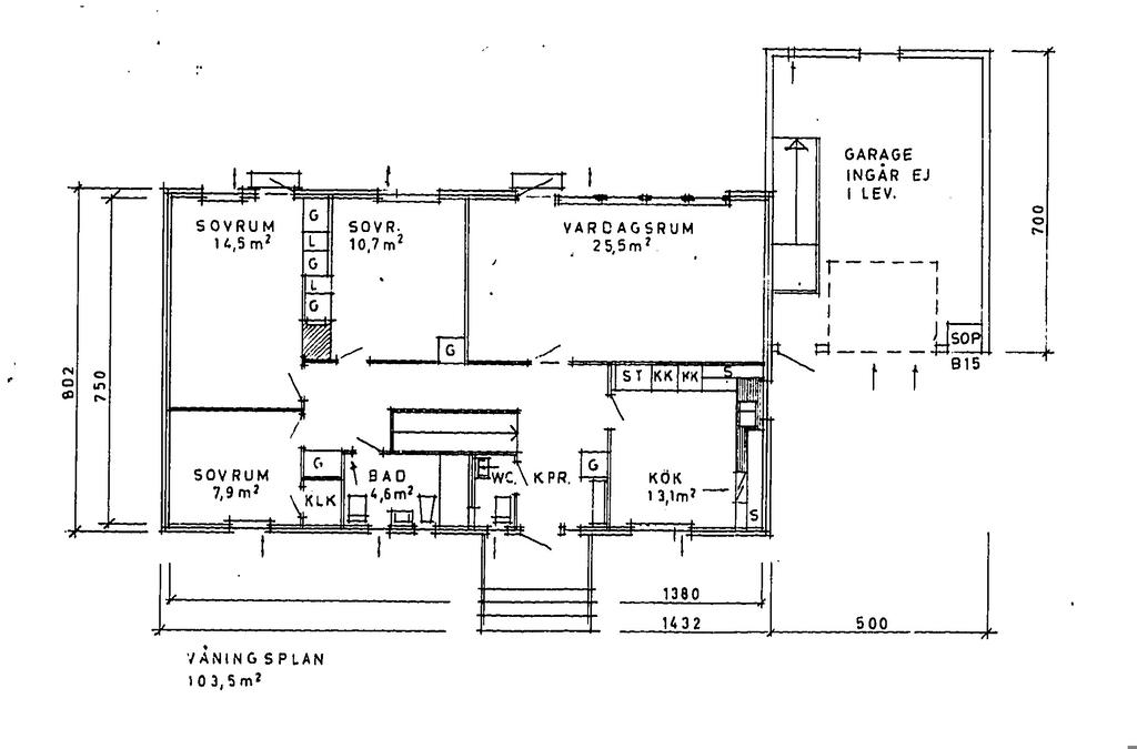 Planritning entréplan