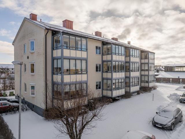 Baksidan med inglasat uterum