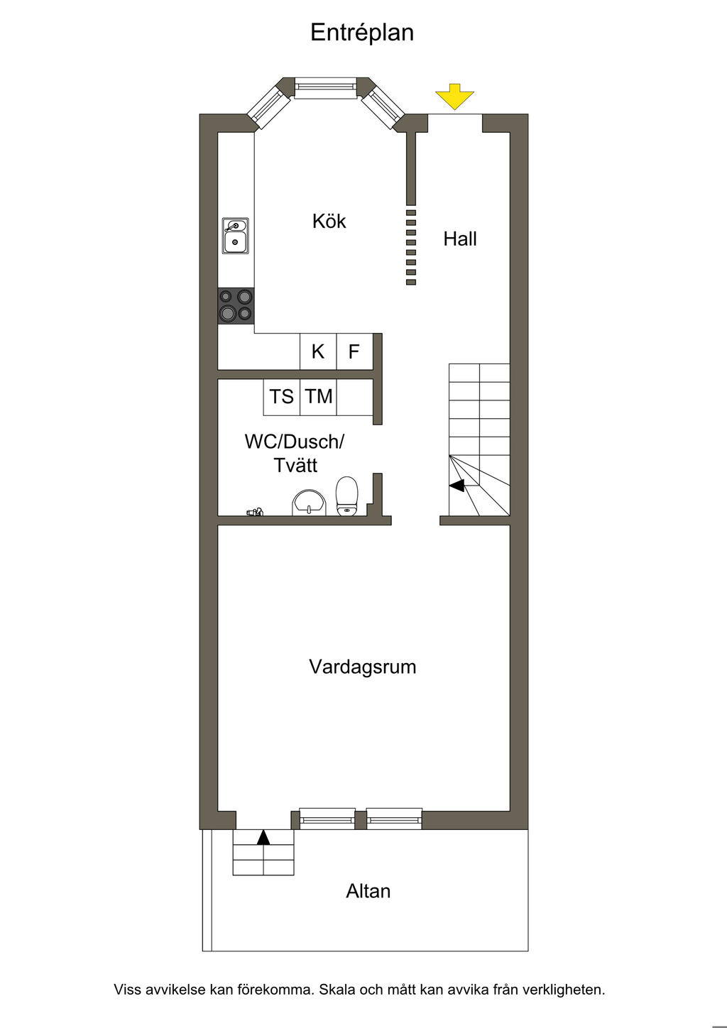 Planlösning entréplan