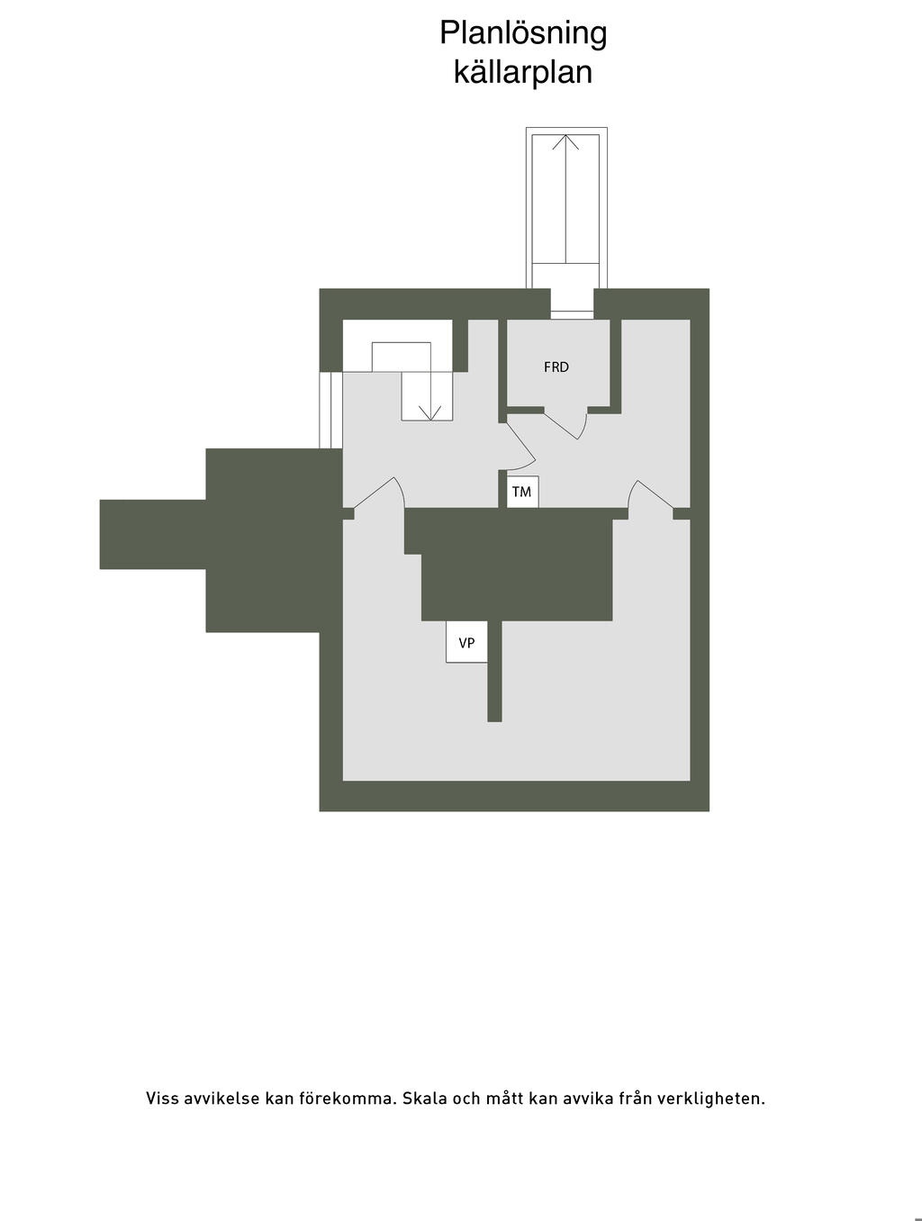 Planlösning källarplan