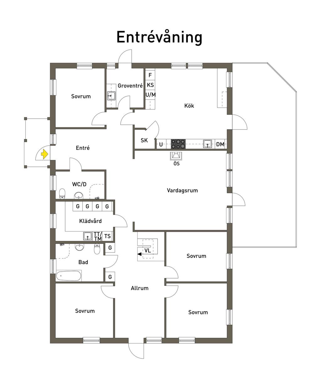 Alternativ planritning