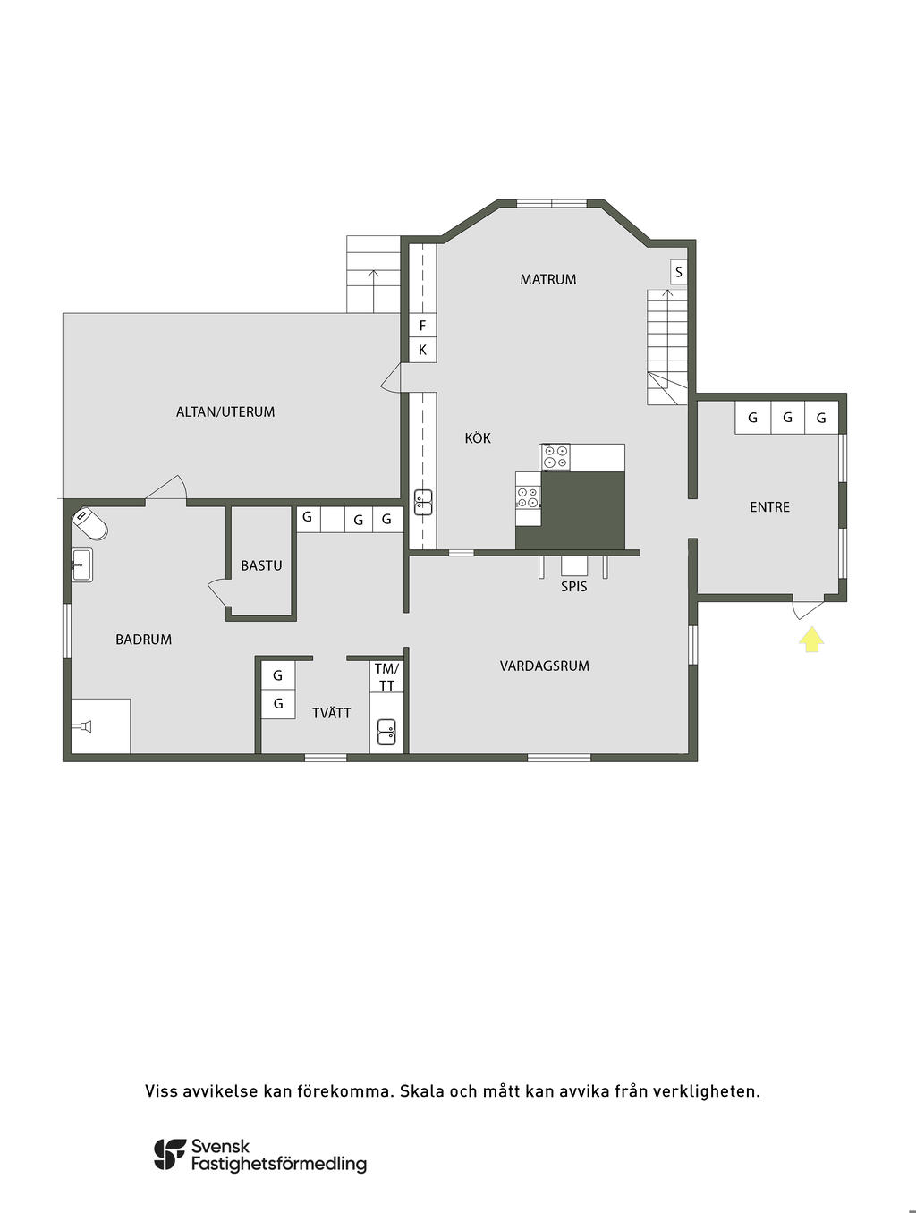 Planlösning entréplan