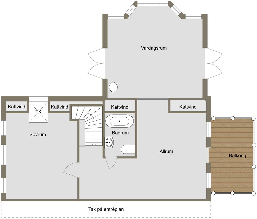 Övre plan
