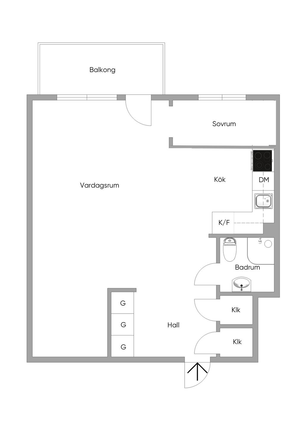 Alternativ planskiss. 