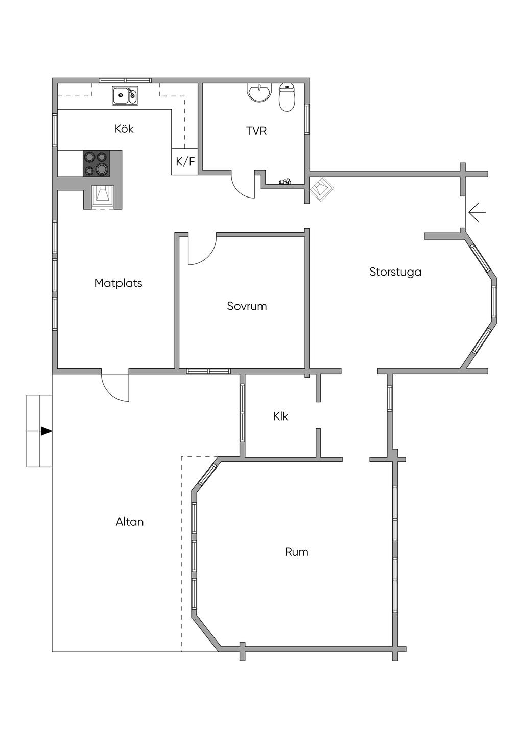 Planlösning