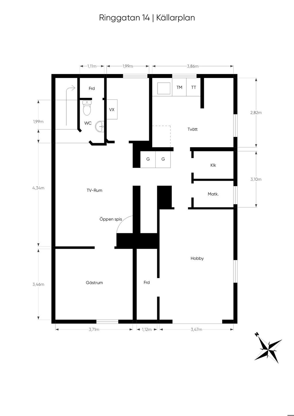 Källarplan